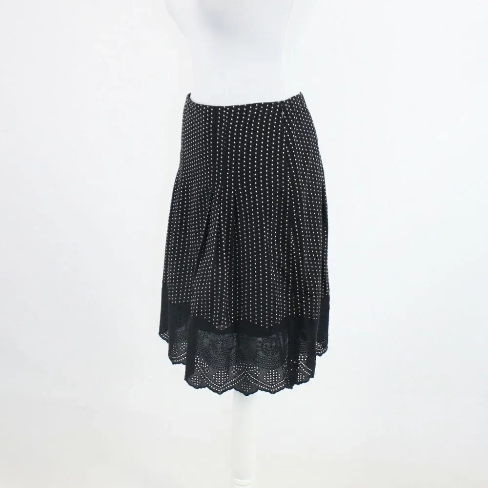 Black ANN TAYLOR skirt 2P - Picture 3 of 8